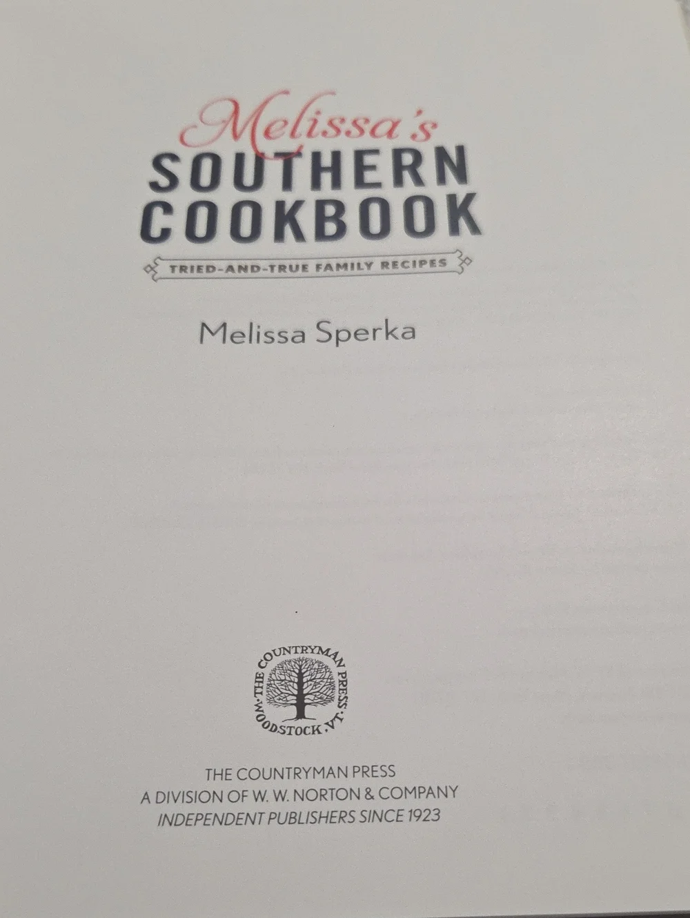 MELISSA'S SOUTHERN COMFORT COOKBOOK